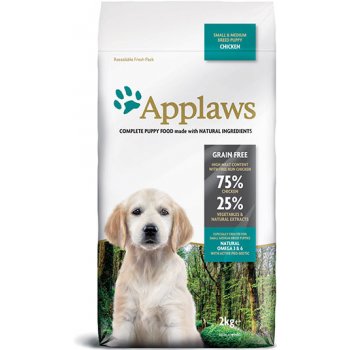 Applaws Dog Puppy Small & Medium Breed Chicken 2 kg