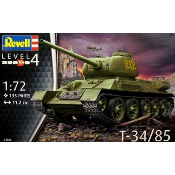 Revell Tank T34 85 1:72