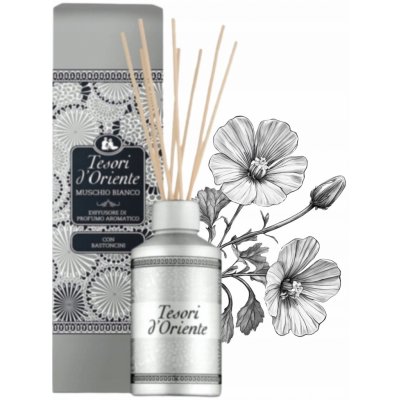 TESORI D'ORIENTE Vonné tyčinky HAMMAM Argan Oil and Orange Blossom 200 ml – HobbyKompas.cz