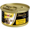 Konzerva pro kočky Gimborn GimCat ShinyCat Jelly s tuňákem a sýrem 24 x 70 g