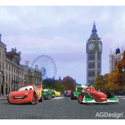 Závěsy foto Dimout Disney Auta 280x245cm FCP XXL 6000 – Hledejceny.cz