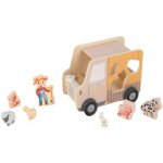 eliNeli autíčko se zvířátky 2v1 vkládačka + Jeep – Zboží Mobilmania