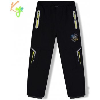 Kugo HK5621 Dětské softshellové kalhoty zateplené černé
