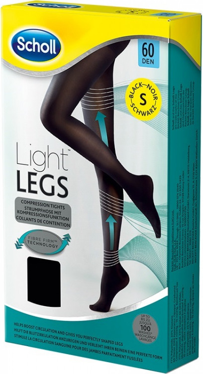 Scholl kompresivní Light Legs 60 DEN kompresní punčochové kalhoty černé od  339 Kč - Heureka.cz