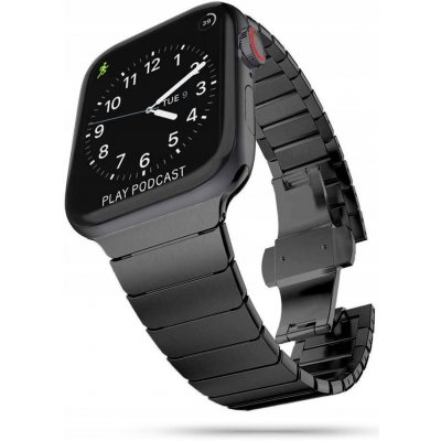 Tech-PČervenáect Bracelet Tech-PČervenáect Linkband Apple Watch 4/5/6/7/SE 44/45mm Černá | Zboží Auto