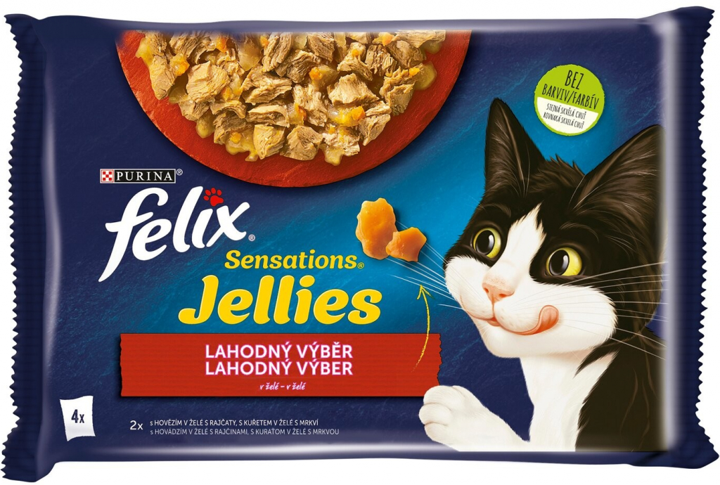 Felix Sensations Jellies 4 x 85 g