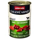 Animonda Gran Carno hovězí & kachní srdce 400 g