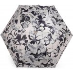 Deštník dámský skládácí mini květy 3 bílá černá – Hledejceny.cz