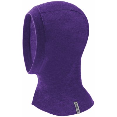 Merino kukla vrstvá dětská Fialový melír – Zboží Dáma