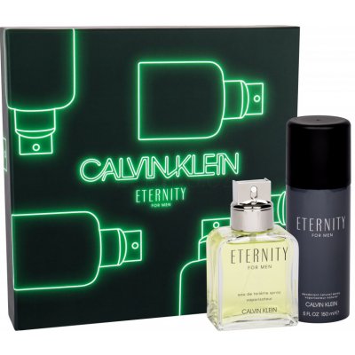 Calvin Klein Eternity for Men EDT 100 ml + deospray 150 ml dárková sada – Zbozi.Blesk.cz