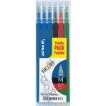 Pilot FriXion Ball 07 Náplň sada 6 ks modrá (3 ×), černá, červená, zelená – Zboží Dáma