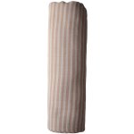 Mushie Muslin Swaddle Blanket Organic Cotton zavinovačka Natural Stripe – Hledejceny.cz