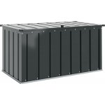 Omaxi zahradní úložná bedna 101 x 56,5 x 50 cm ocel černá 750433 – Hledejceny.cz