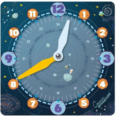 Argus Hodiny pro výuku papírové - Cosmic Adventure – Sleviste.cz