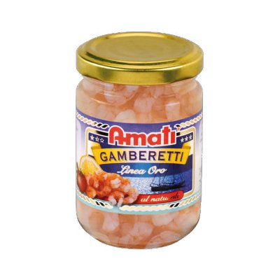 Amati krevety ve vlastní šťávě 140 g – Zboží Dáma