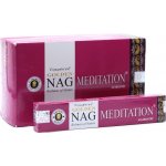 Indie Indické vonné tyčinky Meditace Golden Nag Meditation 15 ks – Zboží Dáma