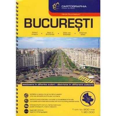 atlas Bucuresti 1:20 t. spiral – Zbozi.Blesk.cz