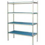 Alushelf Regál 1700 x 400 x 1750 mm 3 police 3PD-43+6P-84 – Sleviste.cz