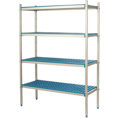 Alushelf Regál 1700 x 400 x 1750 mm 3 police 3PD-43+6P-84 – Sleviste.cz