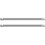 Bosch 2 dílná souprava pilových plátků pro GSG 300 2.607.018.011 – Zboží Mobilmania