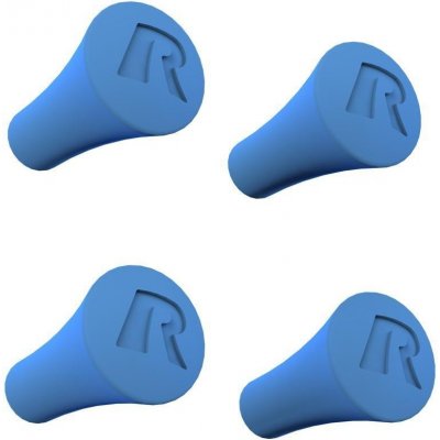 Náhradní gumové koncovky pro držáky X-Ggrip, 4ks,(modré) RAM Mounts