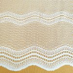 Žakárová záclona V 803 bílá 160 cm – Hledejceny.cz