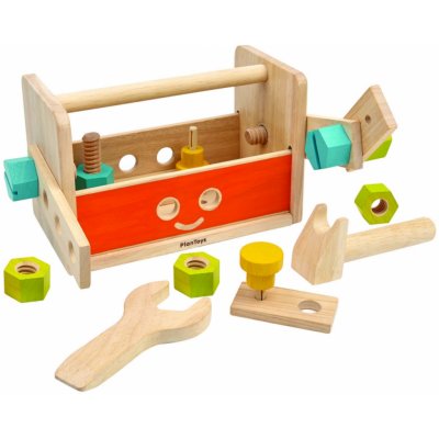 Plan Toys Montessori brašna na nářadí Robot