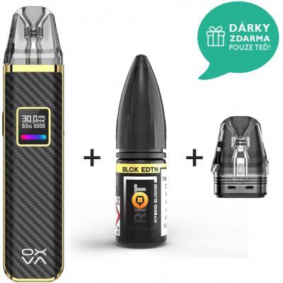 OXVA Xlim Pro Pod 1000 mAh Black Gold 1 ks – Zbozi.Blesk.cz