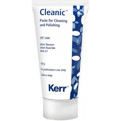 KERR Cleanic leštící pasta s fluoridy máta 100 g – Hledejceny.cz