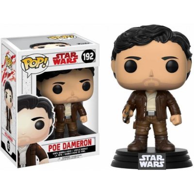 Funko Pop! Star Wars Episode VIIIBobble-Head Poe Dameron 9 cm – Zboží Mobilmania