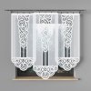 Záclona Panelová dekorační záclona na žabky EWA bílá, šířka 60 cm výška od 120 cm do 160 cm (cena za 1 kus panelu) MyBestHome Rozměr: 60x140 cm