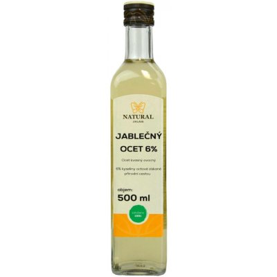 Natural Jihlava Jablečný ocet 6 % 500 ml – Hledejceny.cz