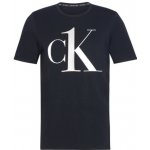 Calvin Klein pánské tričko na spaní CREW NECK černé – Hledejceny.cz