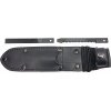 Blok na nože Mikov Uton 362-OG-4 Black Leather včetně příslušenství 8590710000404