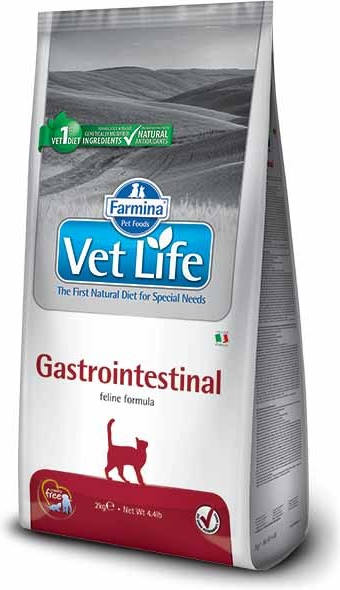 Vet Life Natural Cat Gastro Intestinal 4 kg