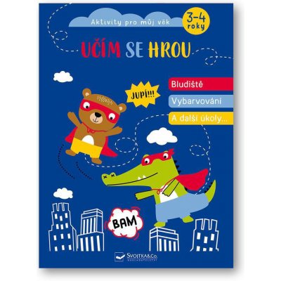 Učím se hrou - Bludiště, vybarvování a další úkoly – Zboží Mobilmania
