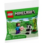 LEGO® Minecraft 30672 Steve s mládětem pandy – Zboží Dáma