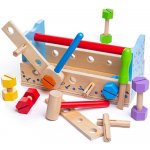 Bigjigs Pracovní ponk Přepravka na nářadí – Zboží Dáma