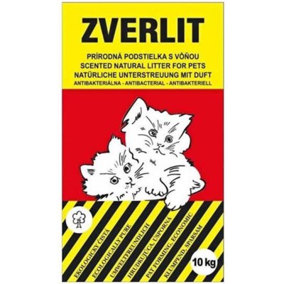 Zverlit Červená podestýlka pro kočky hrubá s vůní 10 kg – Hledejceny.cz
