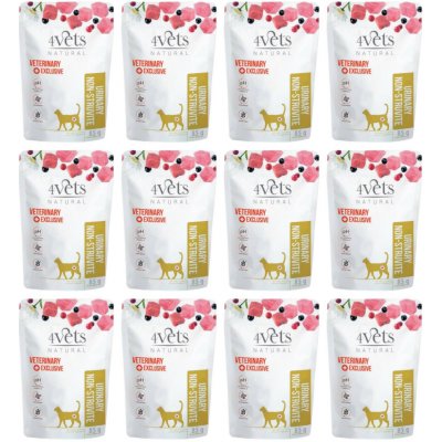 4Vets Natural Urinary Non-struvite 12 x 85 g – Hledejceny.cz