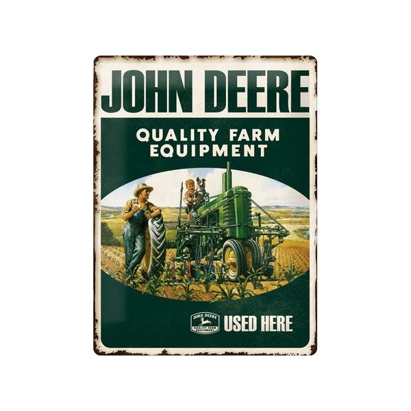 Obraz Cedule plechová - Quality Farm Equipment