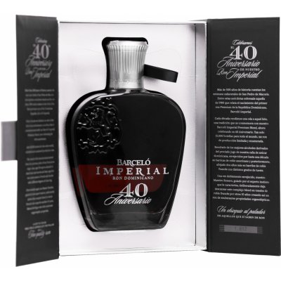 Ron Barceló Imperial Premium Blend 40y 43% 0,7 l (kazeta) – Zboží Mobilmania