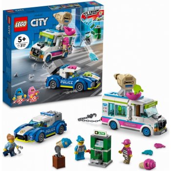 LEGO® City 60314 Policejní honička se zmrzlinářským vozem