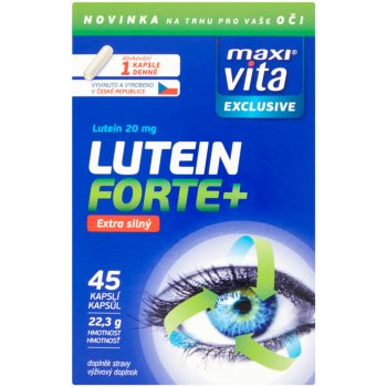 MaxiVita Exclusive Lutein Forte+ extra silný 45 kapslí