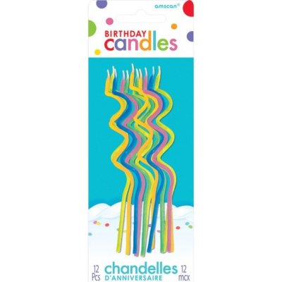 Amscan SVÍČKY kroucené – Hledejceny.cz