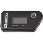 měřič motohodin bezdrátový s nulovatelným počítadlem, Q-TECH (černý) – Hledejceny.cz