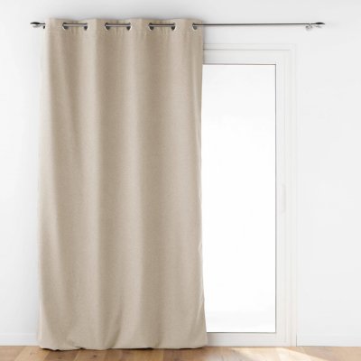 Douceur d'intérieur Izolační závěs s oky, 140 x 260 cm béžová – Sleviste.cz