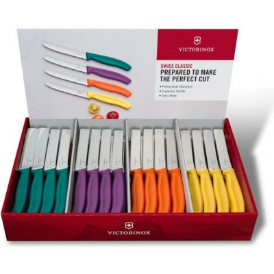 Victorinox Sada kuchyňských nožů na zeleninu SWISS CLASSIC 80 ks pestrobarevná9.7056.81C1 – Zboží Dáma