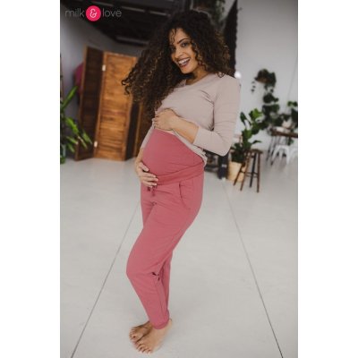 M & L těhotenské tepláky Dusty Cedar – Hledejceny.cz