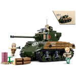 Sluban B1110 M4A3(76W) Americký střední tank 2v1 – Zbozi.Blesk.cz